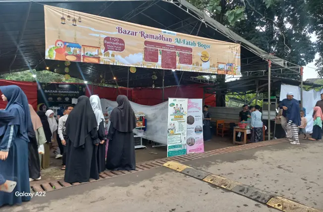 Pesantren Al Fatah Cileungsi Gemakan Ramadan Dengan Bazar Santri Inkubasi Wirausaha Sejak Dini